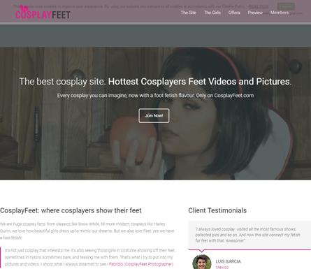 Cosplay Feet